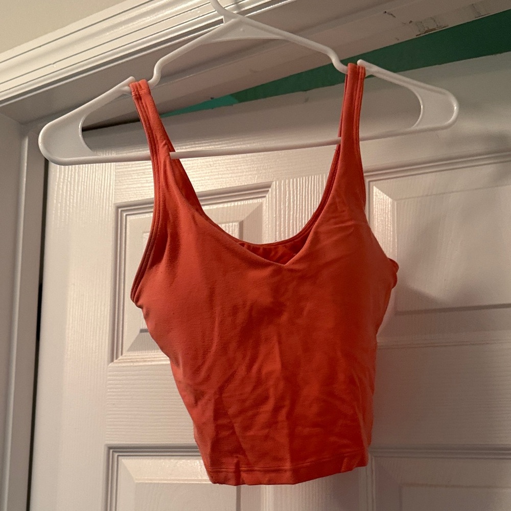 Coral lululemon align tank without tags